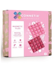 Connetix Base Plate Pastel Pink & Berry (ct-p-pb002-bp)