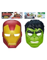 Marvel Avengers Hero Mask Iron Man/hulk Multipack (g0436)