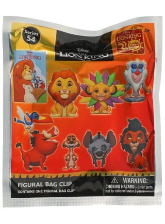 Figurina Joc Monogram Disney Lion King (blind Bag/random) 3d Foam Bag Clips
