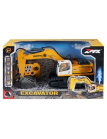 MX R/C Constructions Excavator R/C 1:18 2,4ghz, 3,7v LI-ion 11 Channels (471467) 