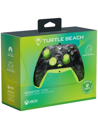 Turtle Beach Rematchtm Core Ghost Black Camo Yellow