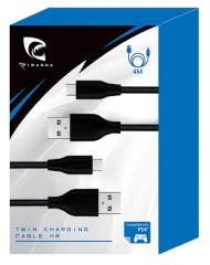 Piranha Xbox Twin Charging Cables 4m