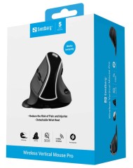 Sandberg Wireless Vertical Mouse Pro
