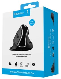 Sandberg Wireless Vertical Mouse Pro 