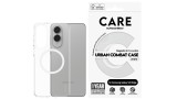 Care By Panzerglass Flagship Case Transparent Urban Combat W. White Qi Compatible Samsung S25 Edge