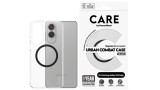 Care By Panzerglass Flagship Case Transparent Urban Combat W. Black Qi Compatible Samsung S25 Edge