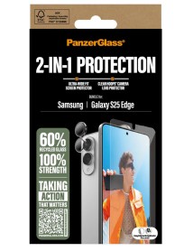 Panzerglass 2-in-1 Pack Samsung S25 Edge 