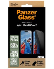 Panzerglass Screen Protection Privacy Iphone 15...