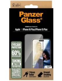 Panzerglass Eyecare Screen Protection Iphone 16 Plus Ultra Wide Fit 
