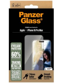 Panzerglass Eyecare Screen Protection Iphone 16 Pro Max Ultra Wide Fit 