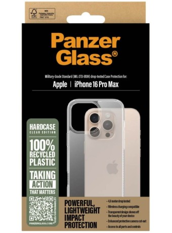 Panzerglass Hardcase Iphone 16 Pro Max Transparent