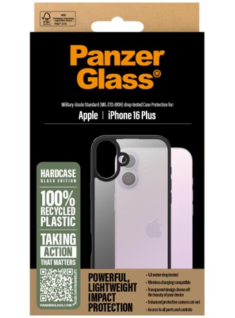 Panzerglass Hardcase Iphone 16 Plus Black