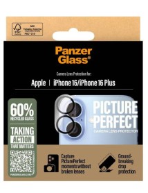 Panzerglass Lens Protector Iphone 16/iphone 16 Plus Pictureperfect 