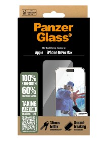 Panzerglass Screen Protection Iphone 16 Pro Max Ultra Wide Fit 