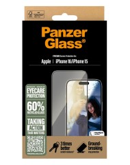 Panzerglass Eyecare Screen Protection Iphone 16...