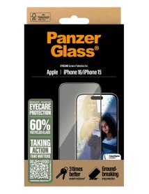 Panzerglass Eyecare Screen Protection Iphone 16 Ultra Wide Fit 