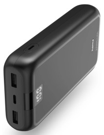 Hama Powerbank 24000mah 2xusb-a+1xusb-c Anthracite 