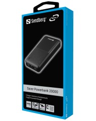 Sandberg Saver Power Bank 20.000 Mah Black
