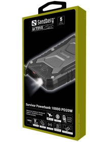 Sandberg Survivor Outdoor Powerbank 10.000 Mah Pd20w 