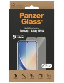 Panzerglass Screen Protector Samsung Galaxy A34 5g Ultra-wide Fit 
