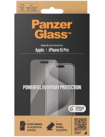 Panzerglass Screen Protector Iphone 15 Pro Classic Fit 