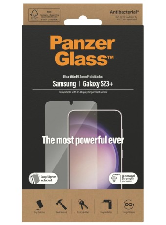 Panzerglass Screen Protector Samsung Galaxy S23+ Ultra-wide Fit M. Easyaligner