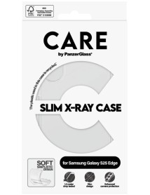Care By Panzerglass Fashionable Case Transparent X-ray Soft Basic Samsung S25 Edge 