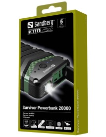 Sandberg Survivor Powerbank 20100 