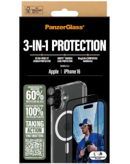 Panzerglass Iphone 16 6.1'' 4-in-1 Protection B...