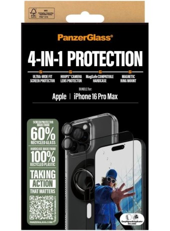 Panzerglass Iphone 16 Pro Max 6.9'' 4-in-1 Protection Bundle