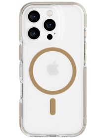 Tech21 Evo Crystal Cover Iphone 16 Pro Crystal Magsafe Gold 