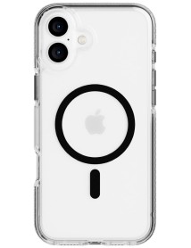 Tech21 Evo Crystal Cover Iphone 16 Plus Magsafe Black 