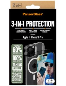 Panzerglass Iphone 16 Pro 3-in-1 Privacy Bundle 