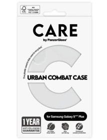 Care By Panzerglass Flagship Case Transparent Urban Combat W. Clear Frame Samsung Galaxy S 2025 Plus 