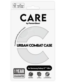 Care By Panzerglass Flagship Case Transparent Urban Combat W. Clear Frame Samsung Galaxy S 2025 Ult 