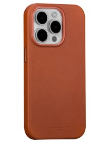 Dbramante1928 Roskilde Back Cover - Magsafe Iphone 15 Pro Max - Tan 
