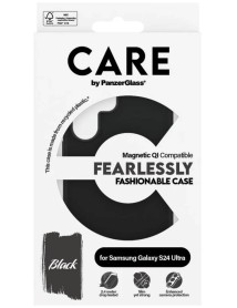 Care By Panzerglass Case Black With Qi Compatibility Samsung Galaxy S24 Ultra 