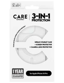 Care By Panzerglass Flagship 3-in-1 Bundle Iphone 16 Pro 