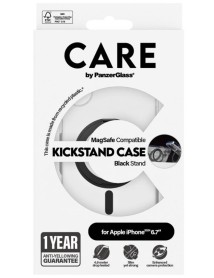 Care By Panzerglass Case Transparent Black Magsafe Iphone 16 Plus 