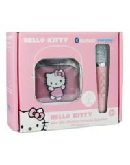 Otl Hello Kitty Popsing Led Light Up Wireless Karaoke Speaker With Microphone