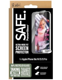 Safe By Panzerglass Screen Protection Iphone 16e - 14 - 13 - 13 Pro Ultra-wide Fit 