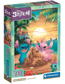Clementoni Puzzle Hqc Disney Stitch 500pcs (i-35547) 