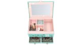 Miss Melody Big Jewellery Box With Code And Sound Soft Green