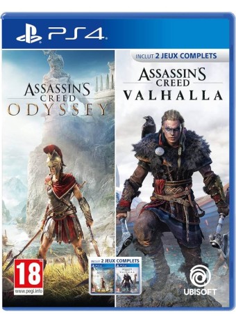 Joc Assassin's Creed Odyssey + Valhalla pentru PS4