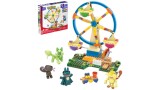 Mega Pokemon Construction Set Ferris Wheel With Figures 393 Pieces (hxf80)