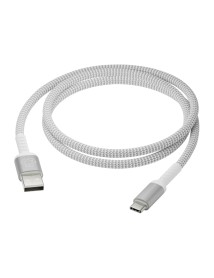 Dbramante1928 Re-charge Pro Braided Cable Usb-a To Usb-c, 1.2m White 