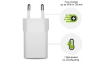 Dbramante1928 Re-charge Wall Charger Gan Usb-a 18w Eu White
