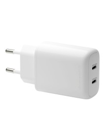 Dbramante1928 Re-charge Pro - Eu Wall Charger 2x Usb-c 20w - White 