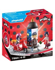 Playmobil Miraculous Paris Scooter Ride (71864)