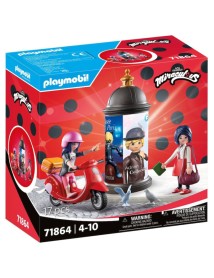 Playmobil Miraculous Paris Scooter Ride (71864) 